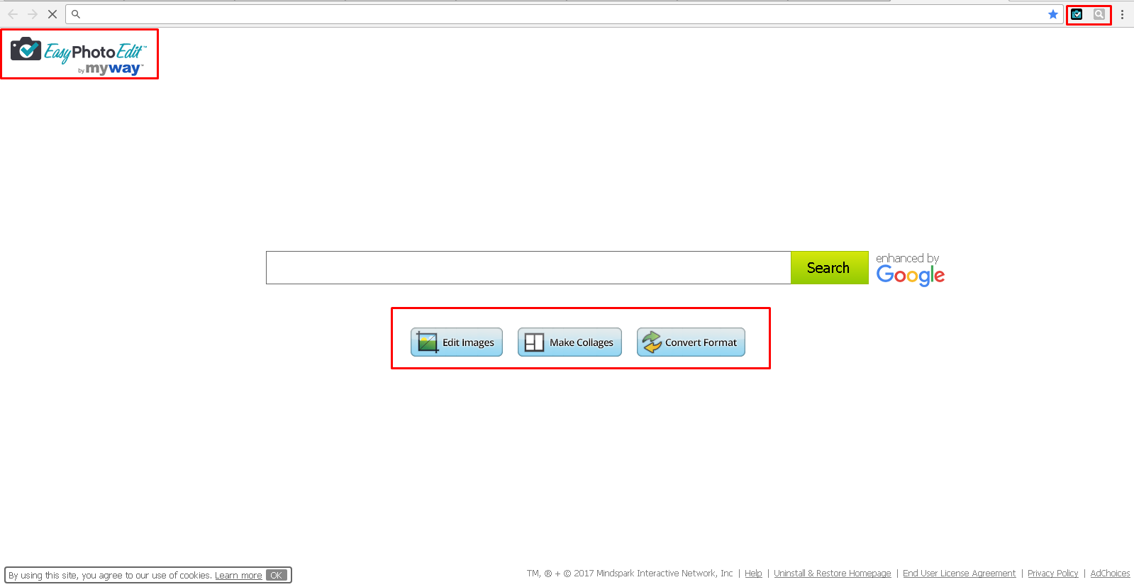 Easyphotoedit Browser hijacker Removal Tool